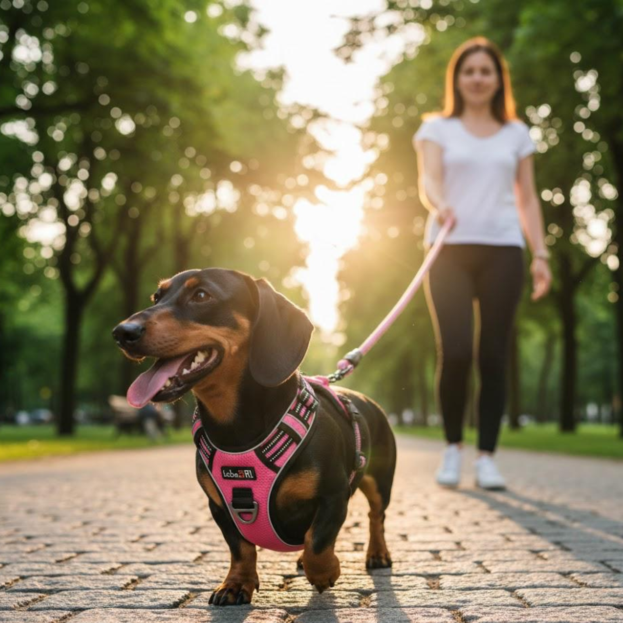 Pechera Arnés Anti Tirones para perro mascotas + Correa para Paseo varios talles