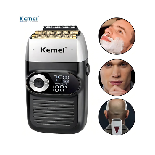 Afeitadora Kemei KM-2026 negra