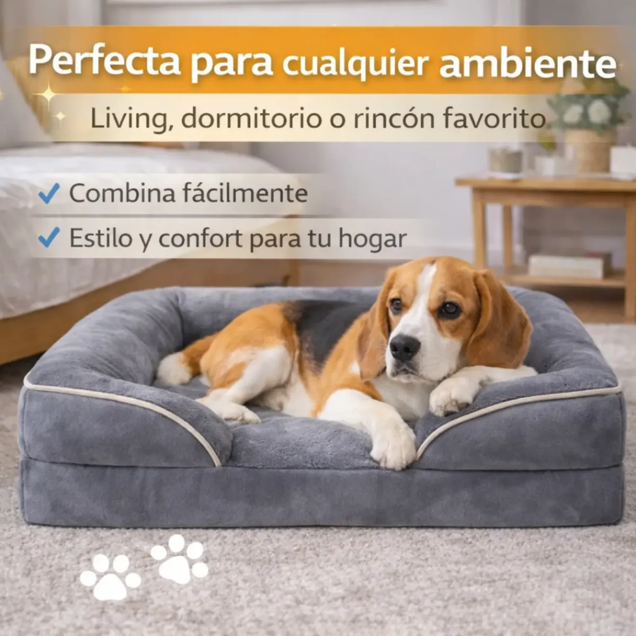 Cama Ortopédica para Mascotas