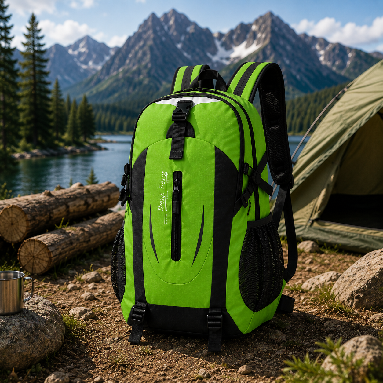 Mochila Viajes Trekking Camping Senderismo 40l Impermeable