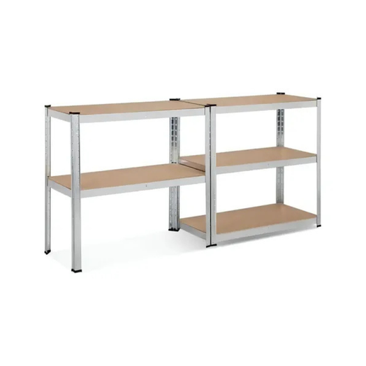 Kit 2 Estanteria Metalica Armado Fácil 5 Estantes