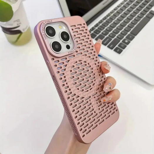 Case Funda Magsafe Magnética Para Iphone color Rosa