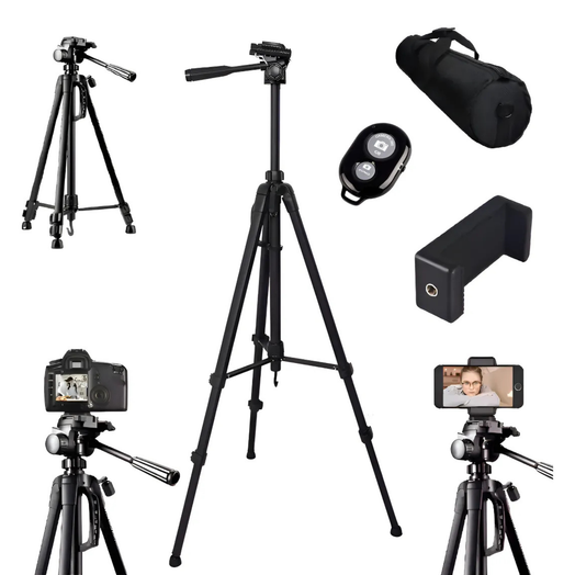 Trípode Profesional con Soporte Para Celular