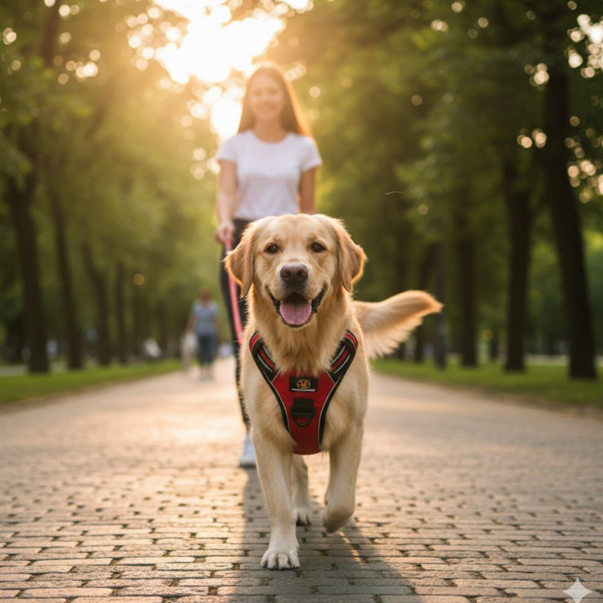 Pechera Arnés Anti Tirones para perro mascotas + Correa para Paseo varios talles