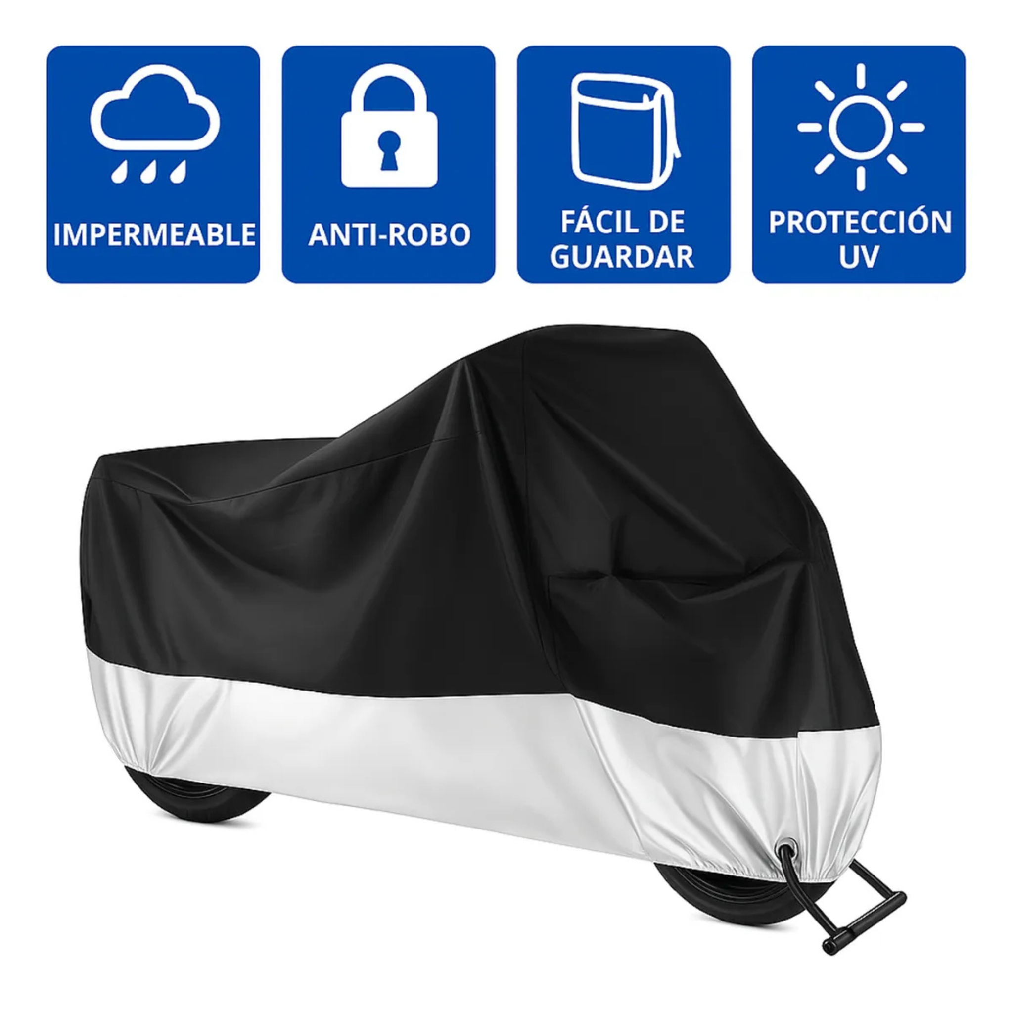 Funda Cubre Moto Impermeable