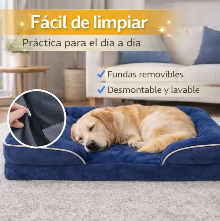 Cama Ortopédica para Mascotas