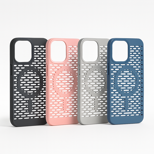 Case Funda Magsafe Megnética Para Iphone color Azul