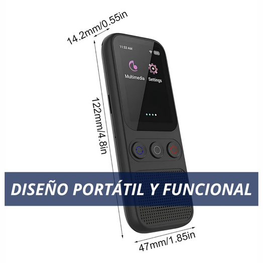 Traductor De Voz Portátil sin Wifi