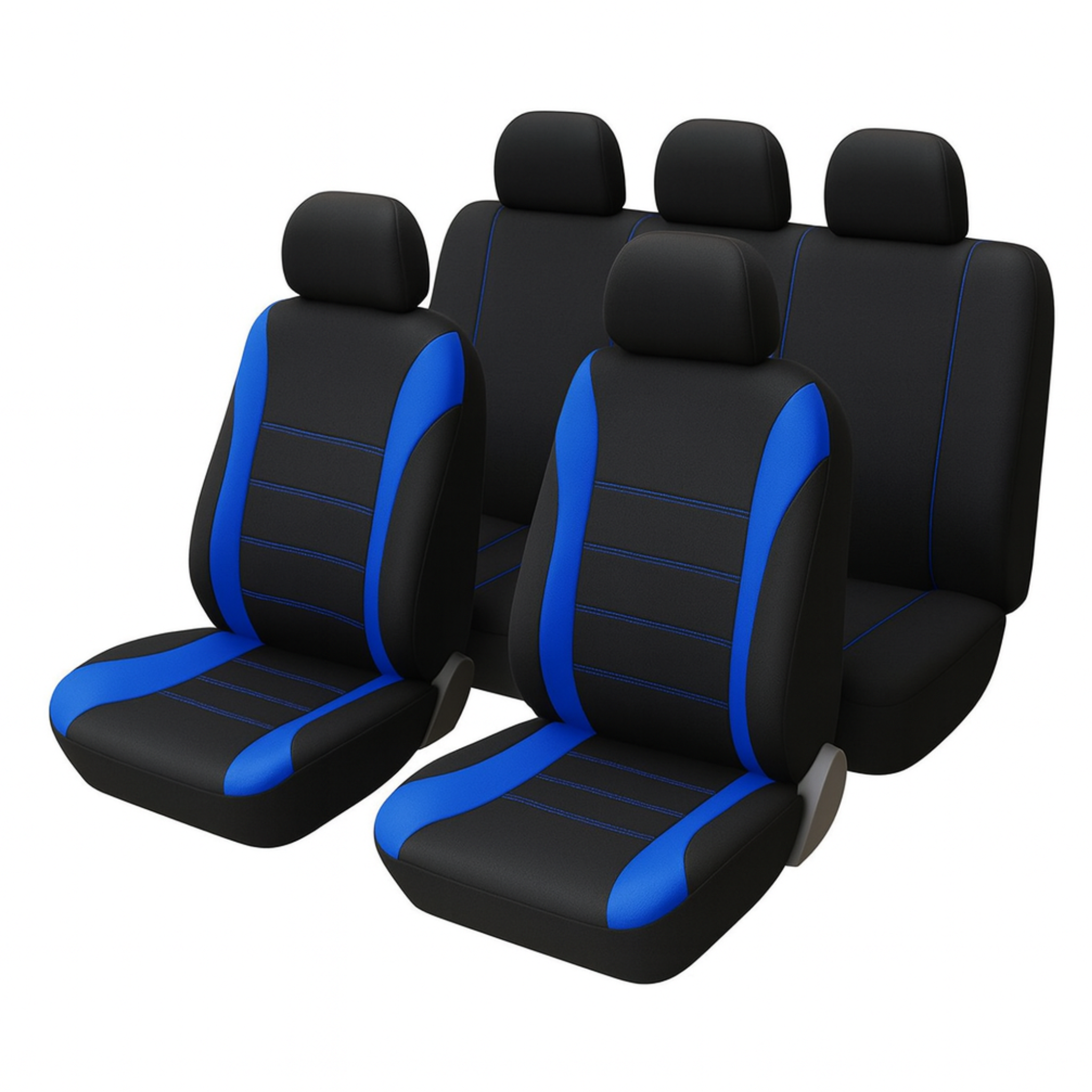 Juego Completo Fundas Cubre Asientos para Auto Varios Colores