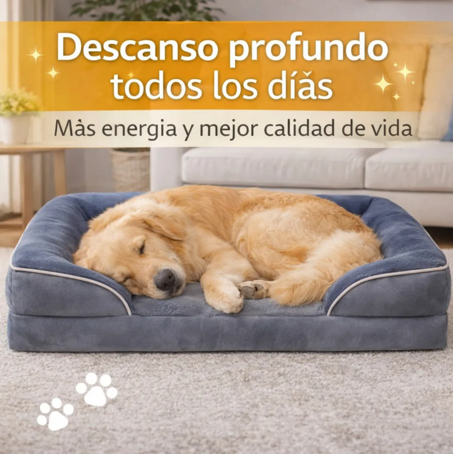 Cama Ortopédica para Mascotas