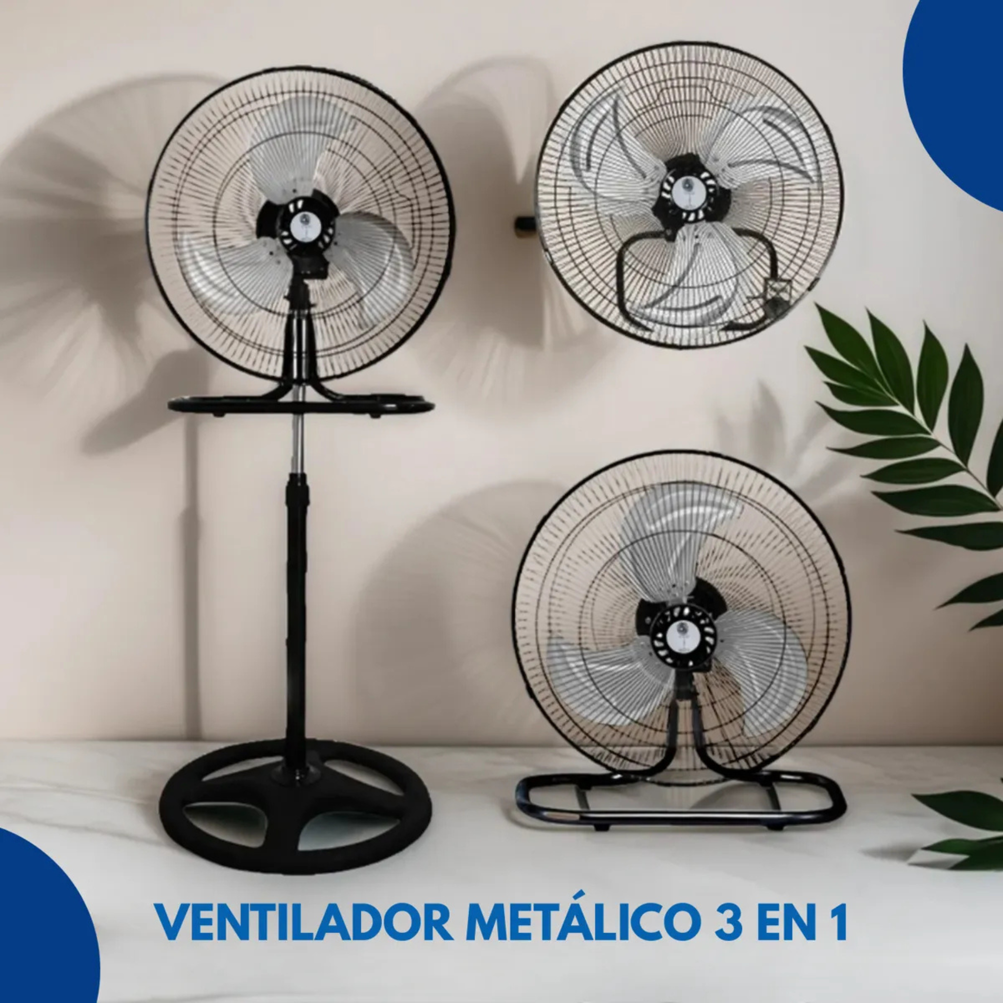 Ventilador 3 en 1