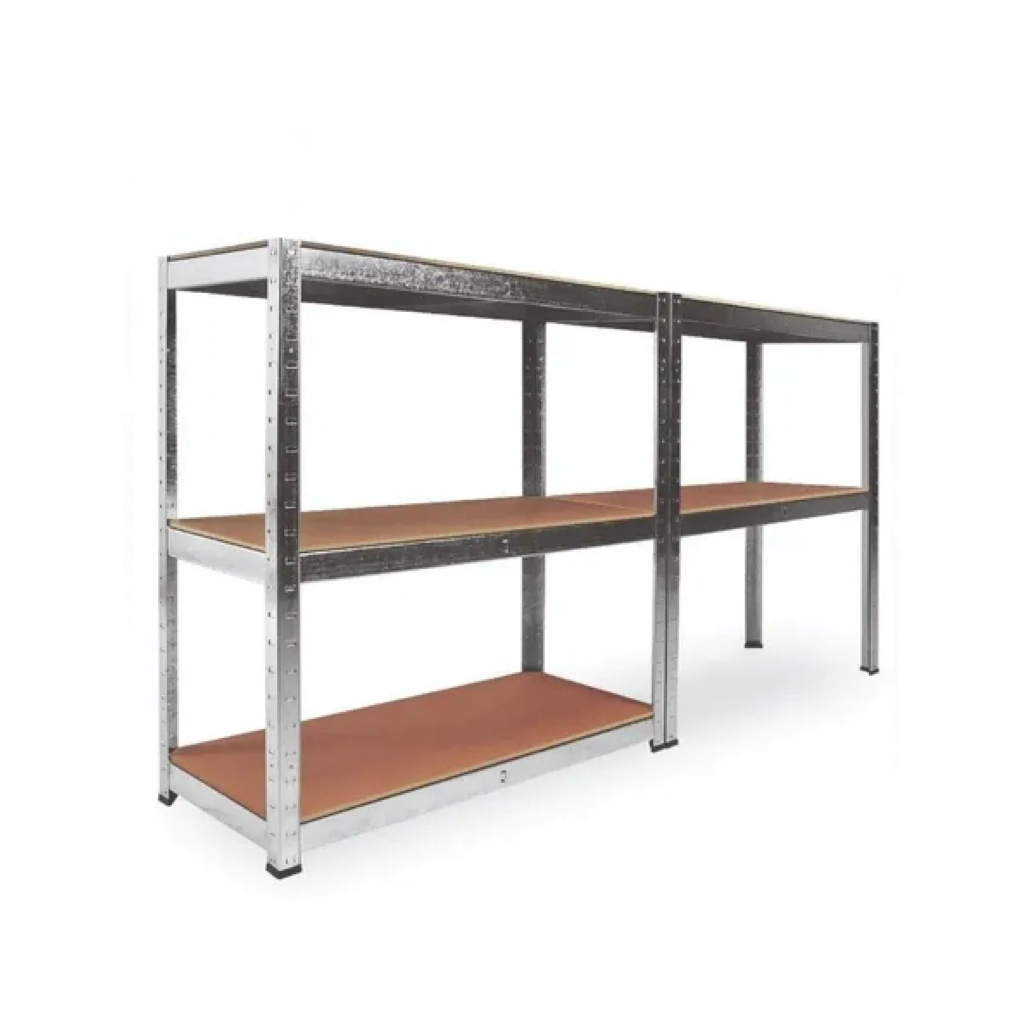 Kit 3 Estanterías Metálicas Encastrable