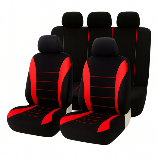 Juego Completo Fundas Cubre Asientos para Auto Varios Colores