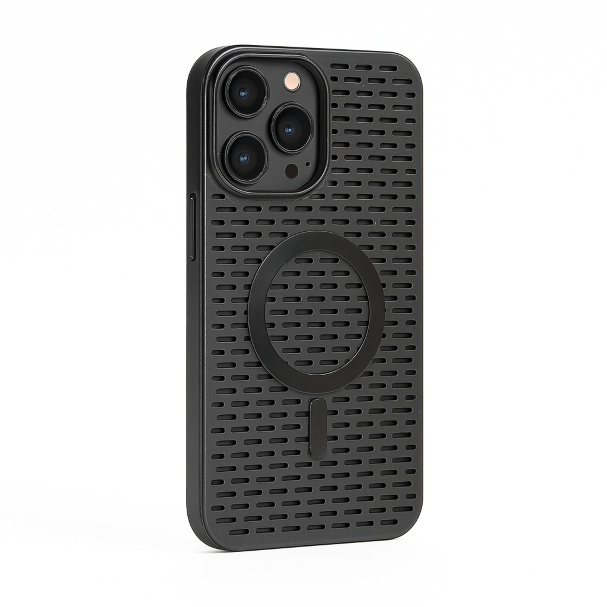 Case Funda Magsafe Magnética Para Iphone color Negro