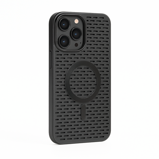 Case Funda Magsafe Magnética Para Iphone color Negro