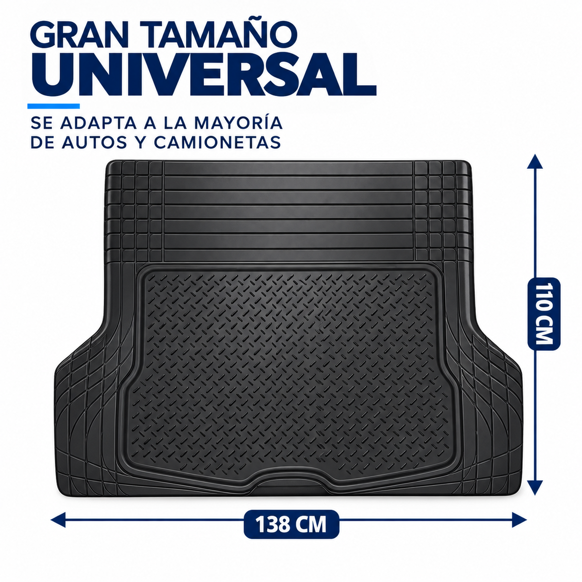 Alfombra Protectora de Baúl Universal de Goma
