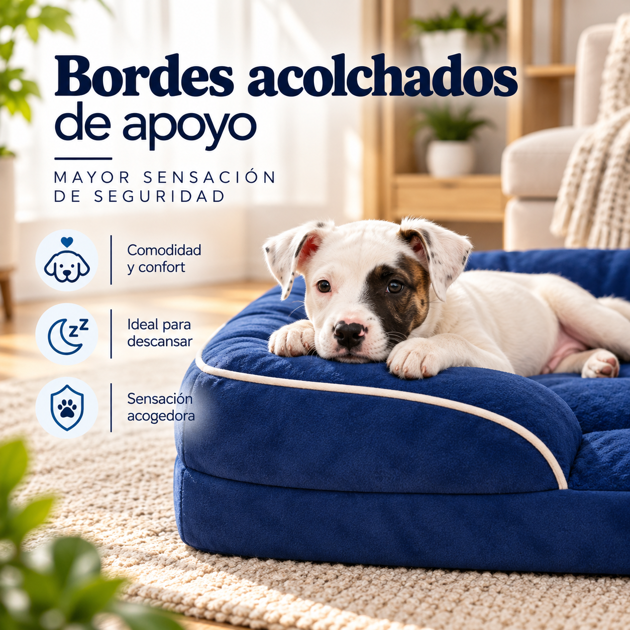 Cama Sofá Ortopédica para Perros | Máximo Confort y Descanso