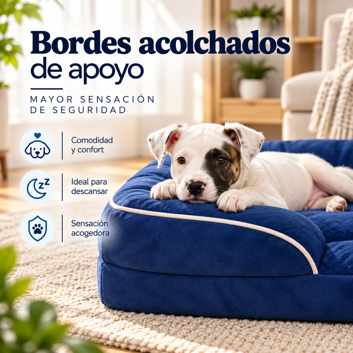 Cama Sofá Ortopédica para Perros | Máximo Confort y Descanso