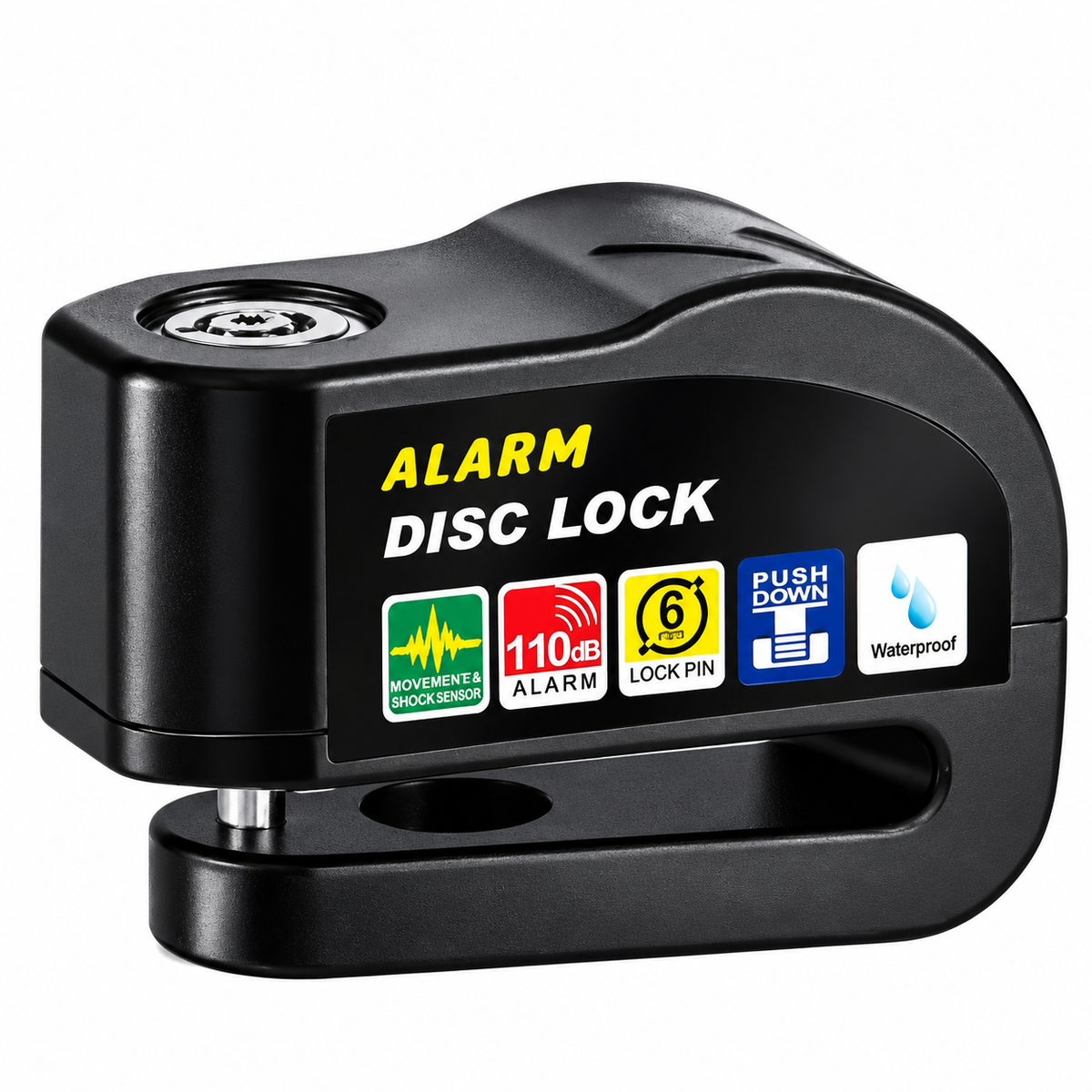 Candado con Alarma para Moto y Bicicleta