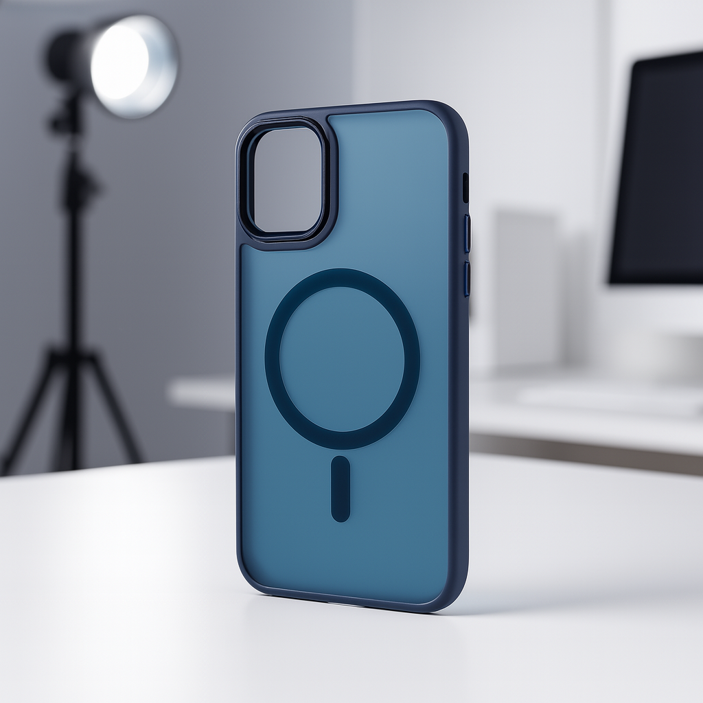 Funda MagSafe Case Protector para Iphone color Azul