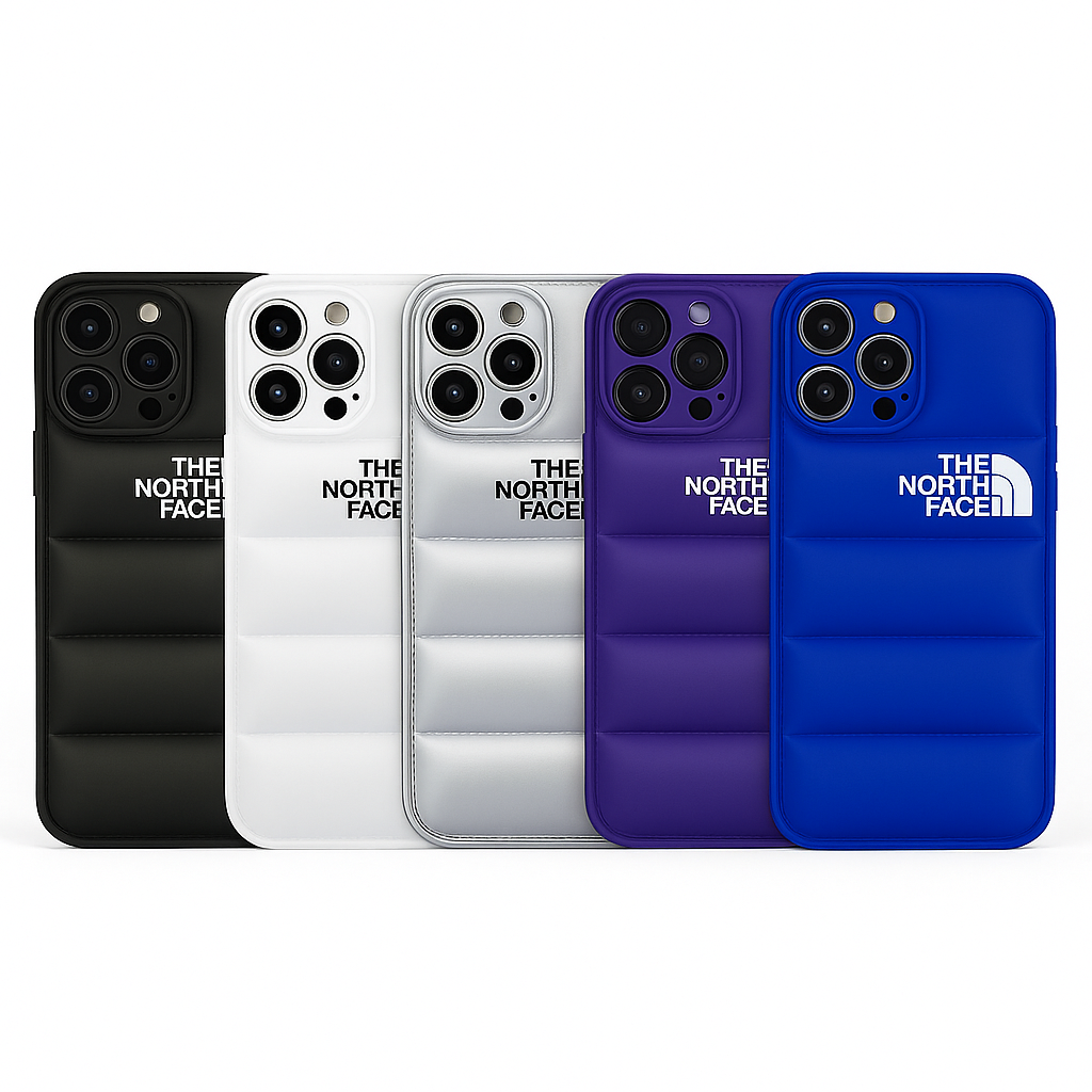 Funda Para Iphone The North Face Case color Negro