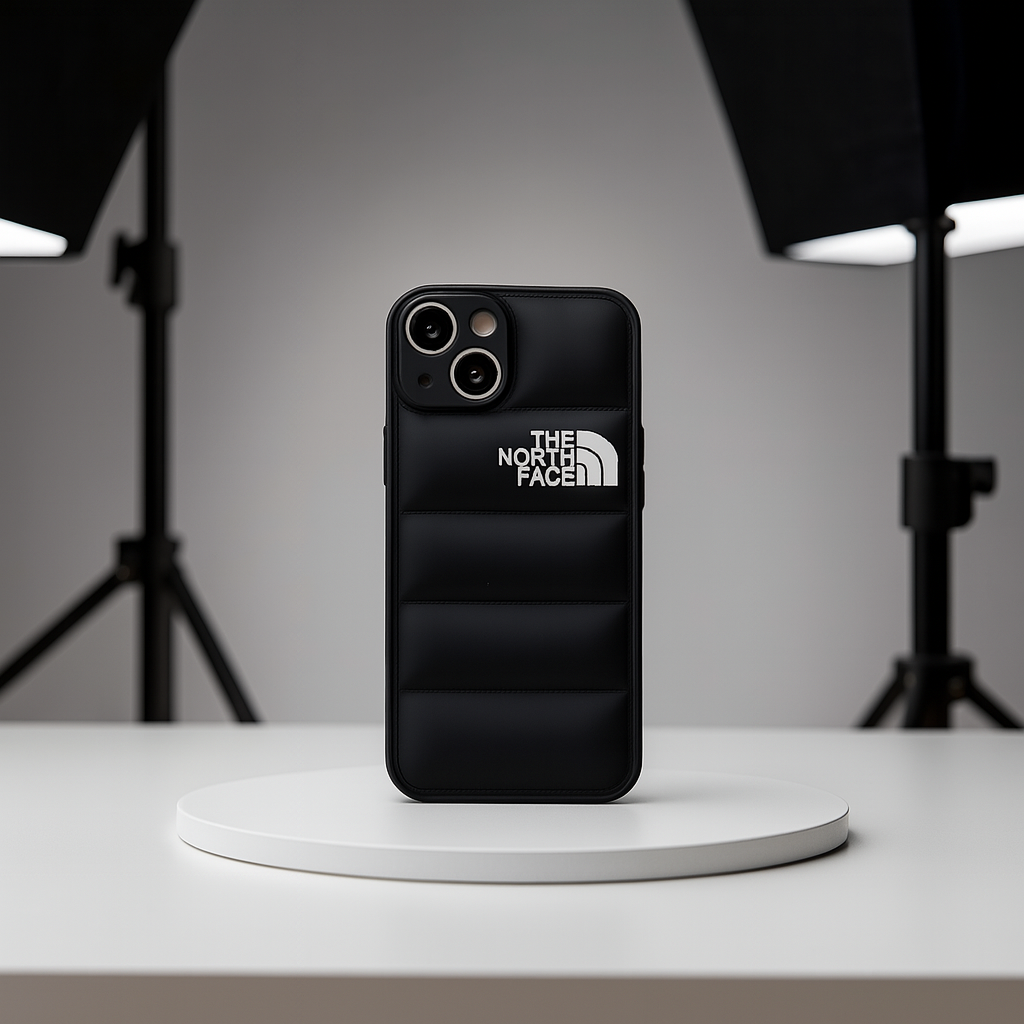 Funda Para Iphone The North Face Case color Negro
