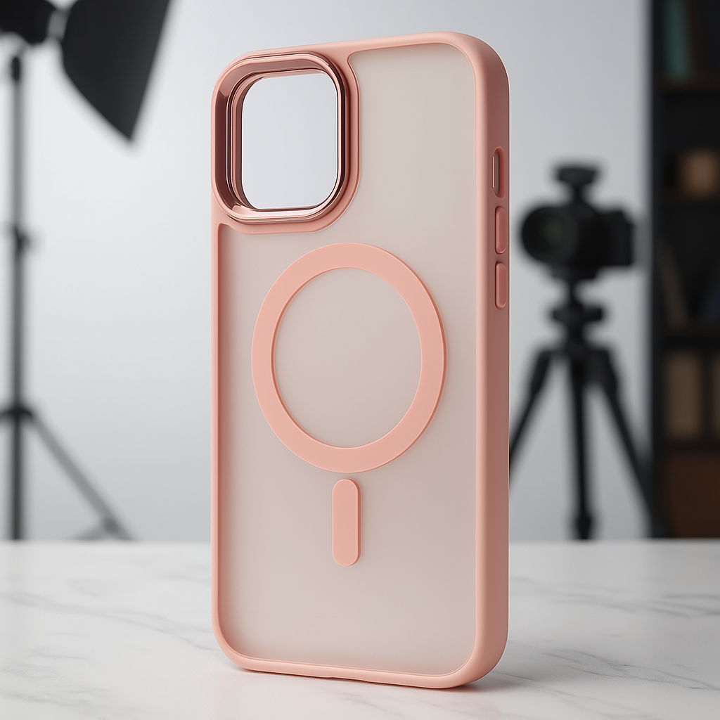 Funda MagSafe Case Protector para Iphone color Rosa