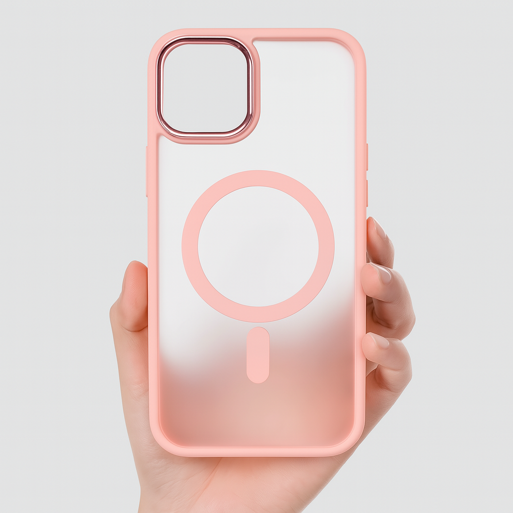 Funda MagSafe Case Protector para Iphone color Rosa