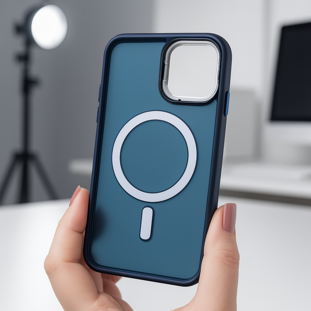 Funda MagSafe Case Protector para Iphone color Azul