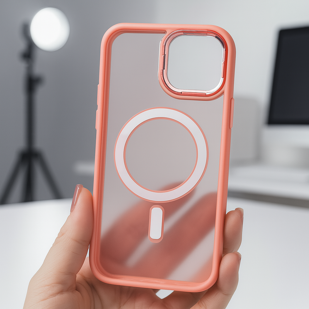 Funda MagSafe Case Protector para Iphone color Rosa