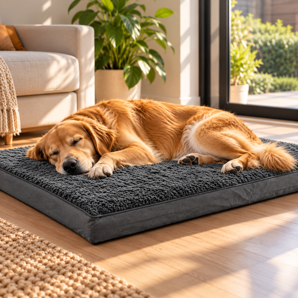 Cama Ortopédica para Perros de Alta Densidad | Reversible y Lavable – 3 Tamaños