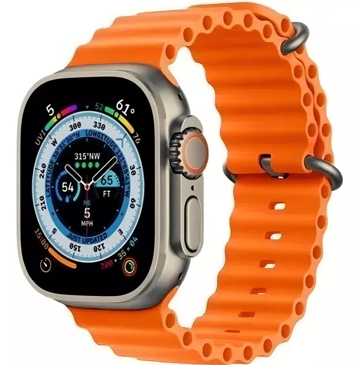 Reloj inteligente Smartwatch T800 Ultra Series con 8 pantallas, 1.99 pulgadas, Android, Bluetooth