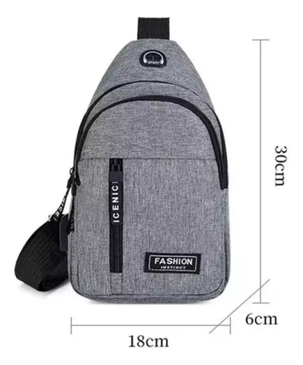 Cartera Bandolera Morral Mochila Unisex Varios Colores