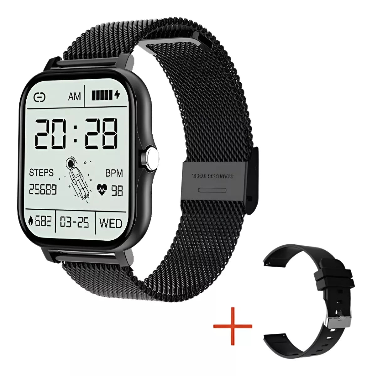 Smartwatch Genérica Y13 40mm Malla Tpu 3 Colores Bluetooth