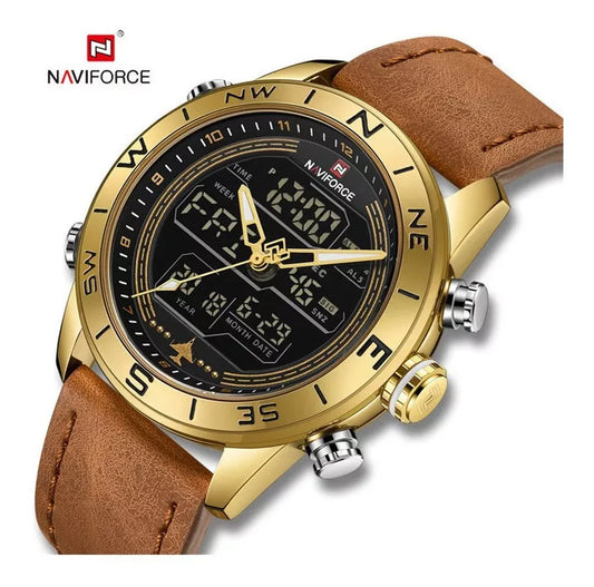 Reloj Naviforce 9144 Para Hombre Modelo Aviacion