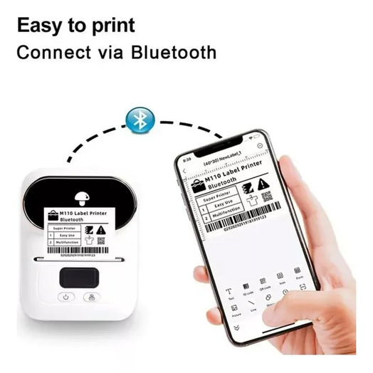 Mini Impresora Térmica Portatil Etiquetadora M110