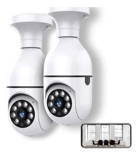 Kit 2 Cámaras de Vigilancia Seguridad Inalámbricas