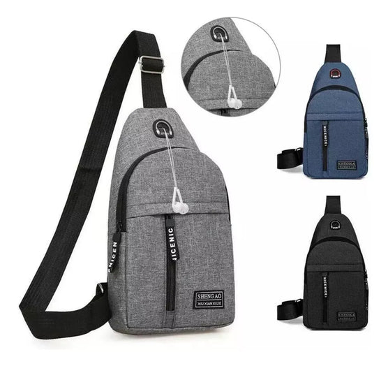 Cartera Bandolera Morral Mochila Unisex Varios Colores