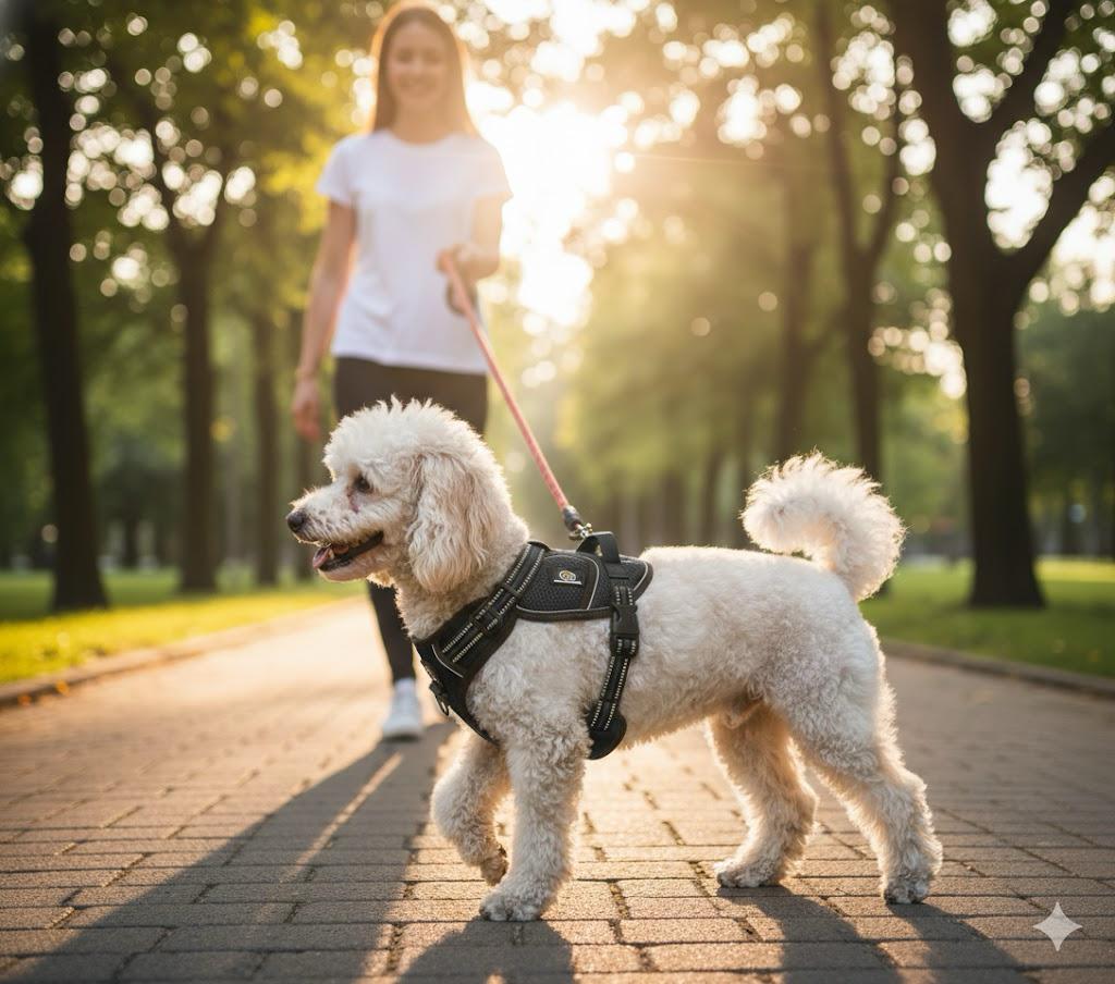 Pechera Arnés Anti Tirones para perro mascotas + Correa para Paseo varios talles