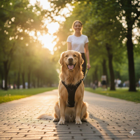 Pechera Arnés Anti Tirones para perro mascotas + Correa para Paseo varios talles