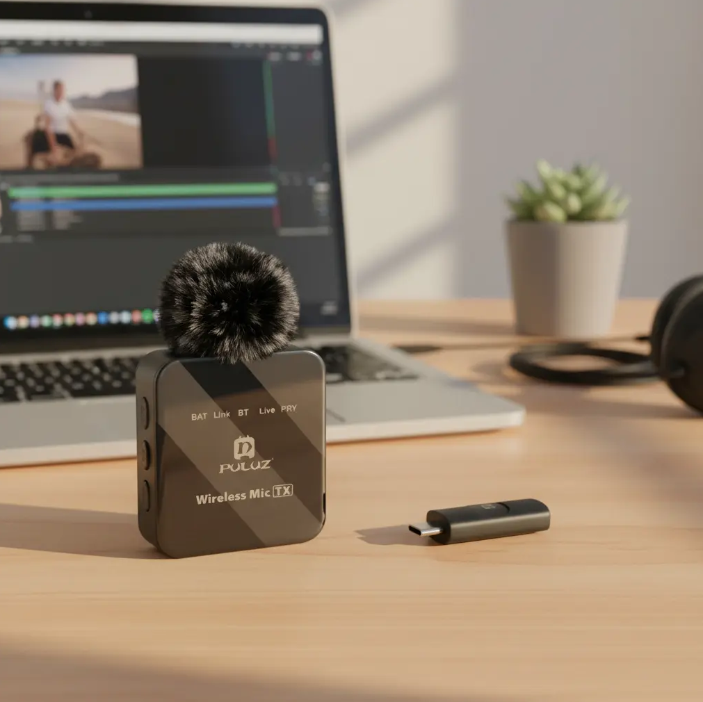Micrófono Inalámbrico De Solapa Premium Para Iphone y Android