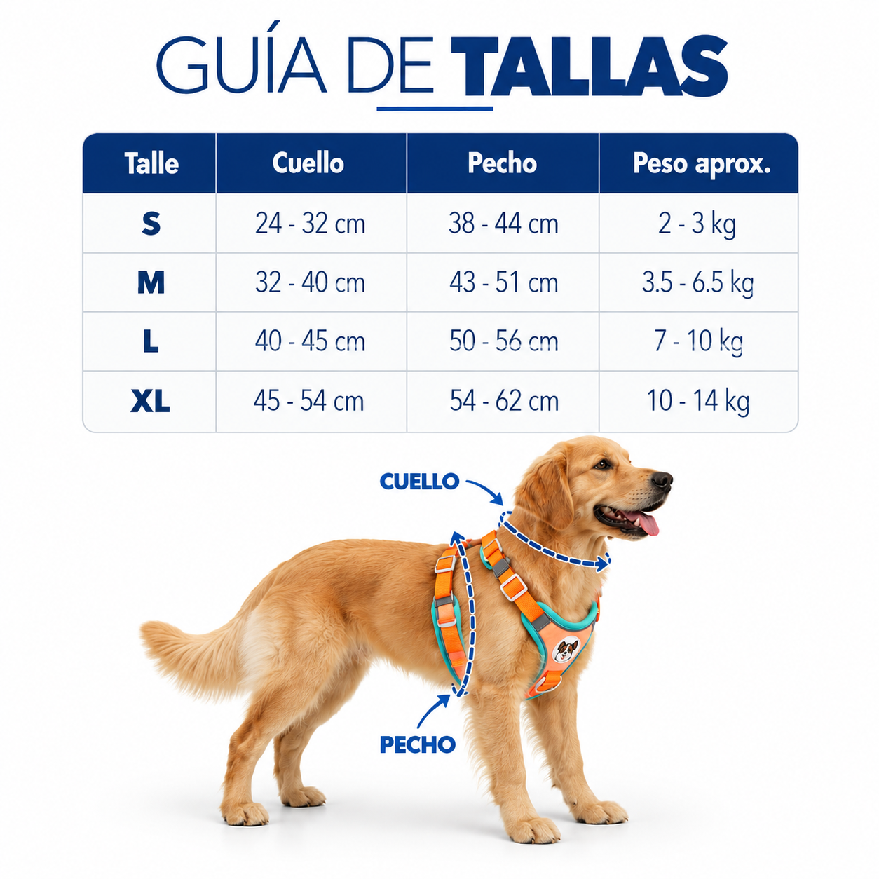 Pechera Ajustable para Perros y Gatos con Correa Incluida