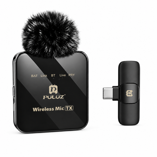 Micrófono Inalámbrico De Solapa Premium Para Iphone y Android