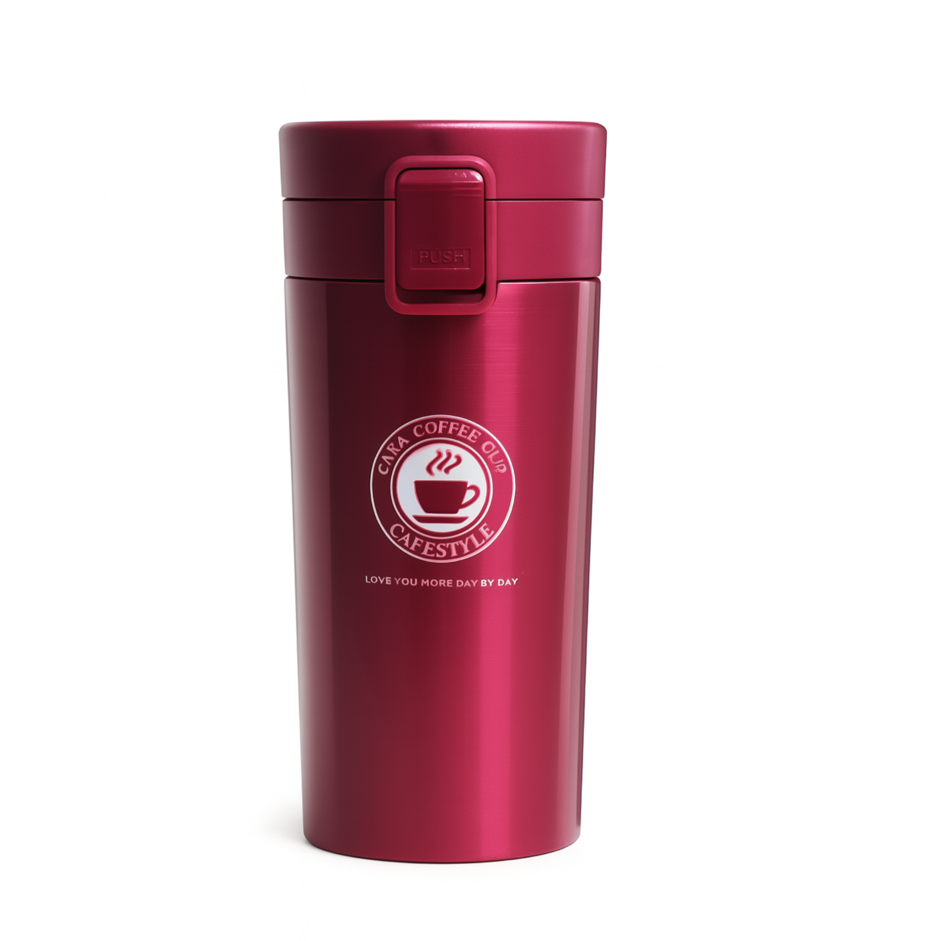 Vaso Térmico Premium Acero Inoxidable Vaso Termo Café o Té color Rosa 510ML