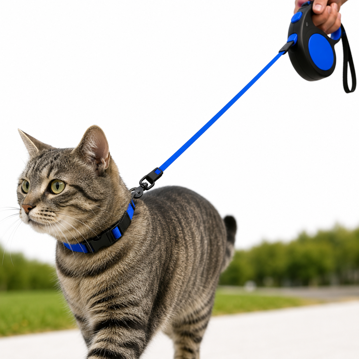 Correa Extensible Retráctil 5m Para Mascotas Perros Y Gatos