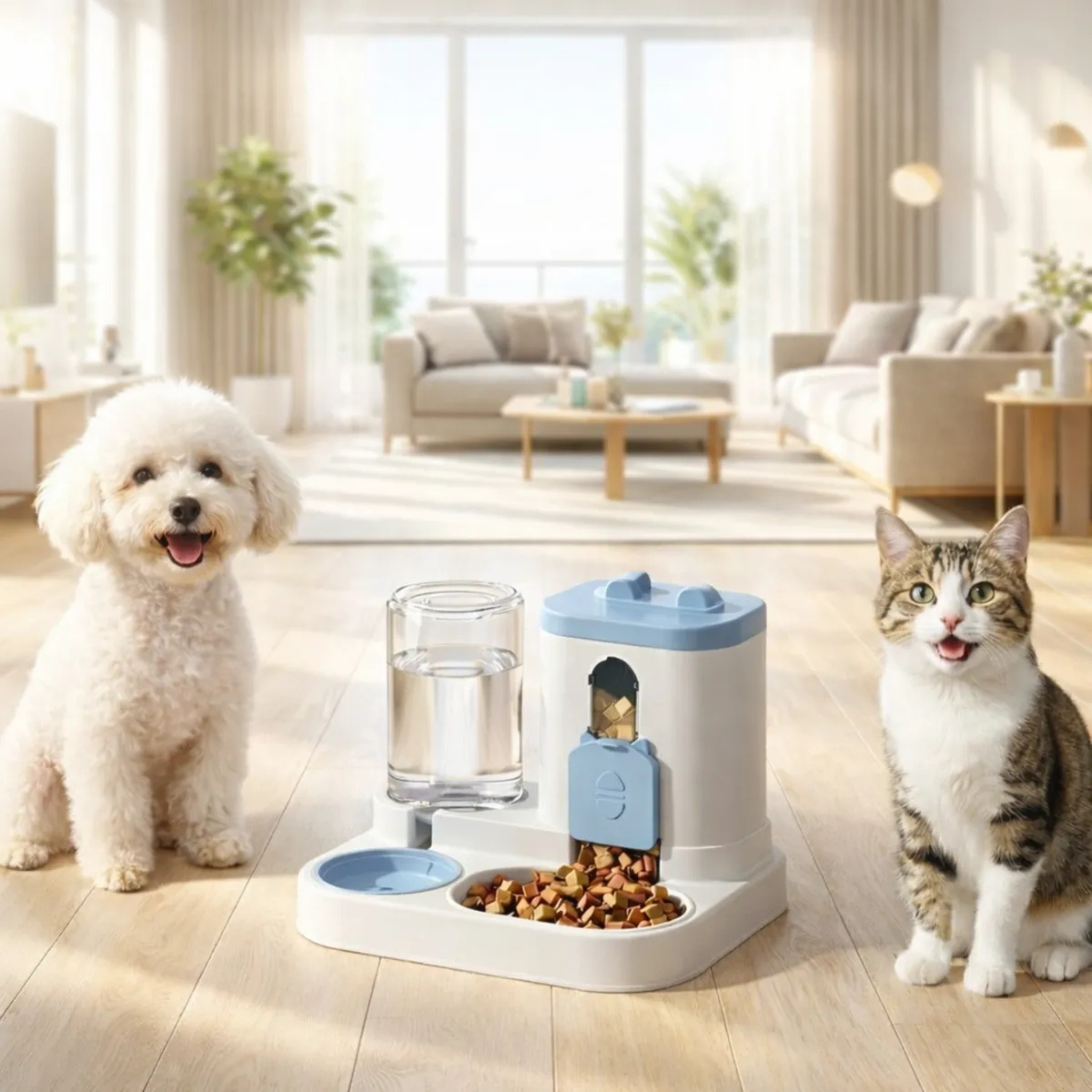 Dispensador de Comida para Mascotas