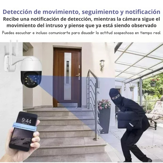 Camara De seguridad Smart de Exterior Visión nocturna Camara Wifi de Seguridad