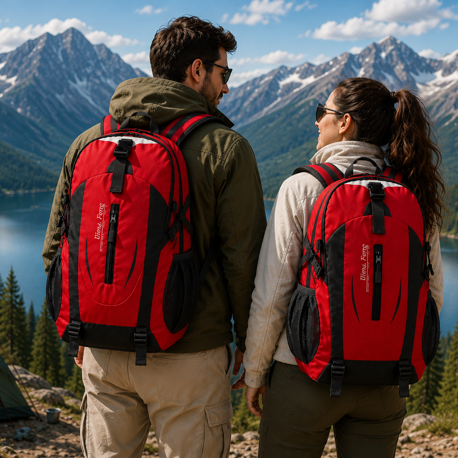 Mochila Viajes Trekking Camping Senderismo 40l Impermeable