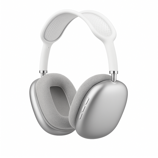 Audífonos Inalámbricos Bluetooth P9 Plus Premium Color Blanco/Gris