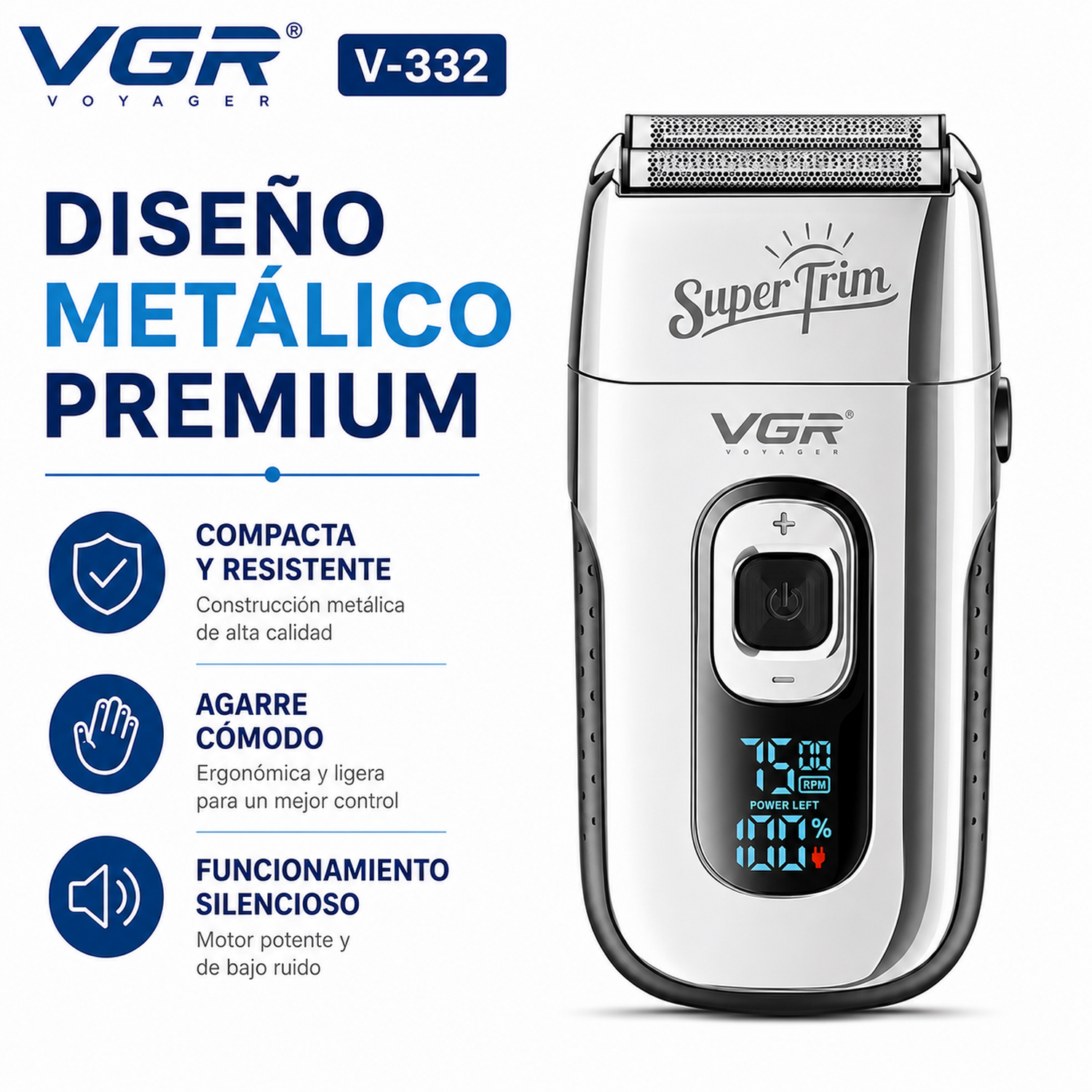 Afeitadora VGR VGR V-332